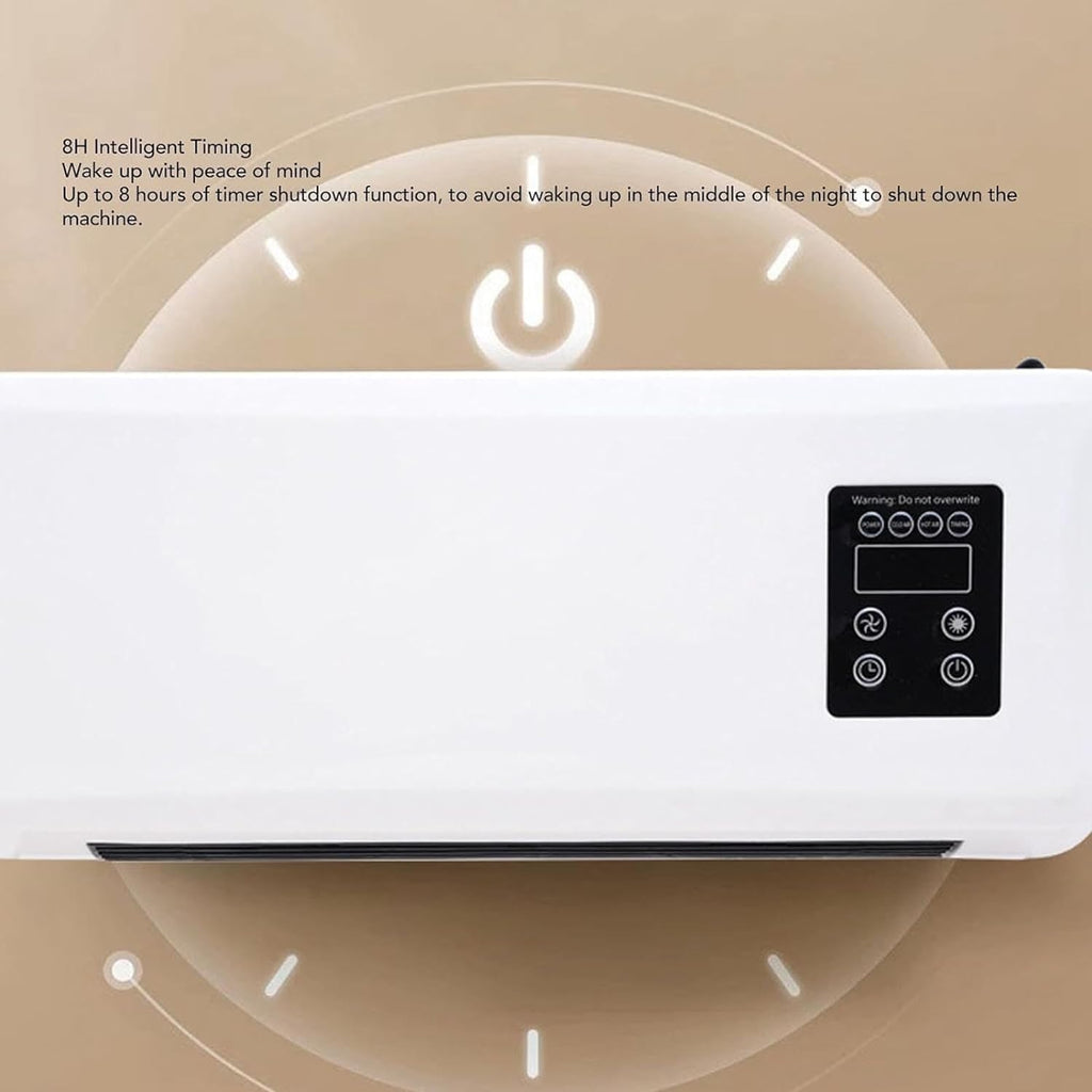 Wall Mounted Air Conditioner & Heater with Remote Control B221