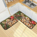 Gingersnap Kitchen Mats Set of 2 Non Slip Anti Fatigue Floor Runner Rug E440
