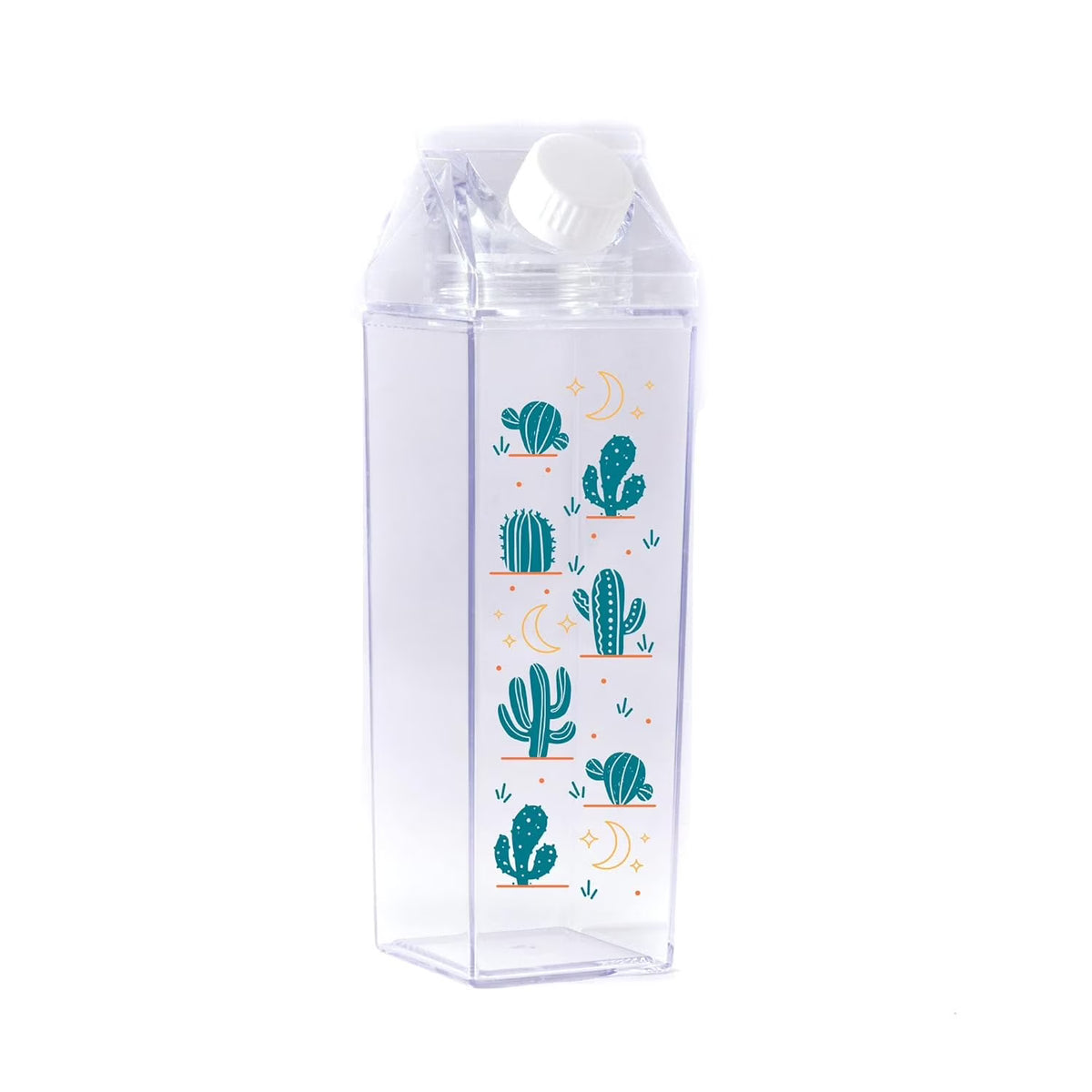 Clear 500Ml Milk Carton Water Bottle A97490