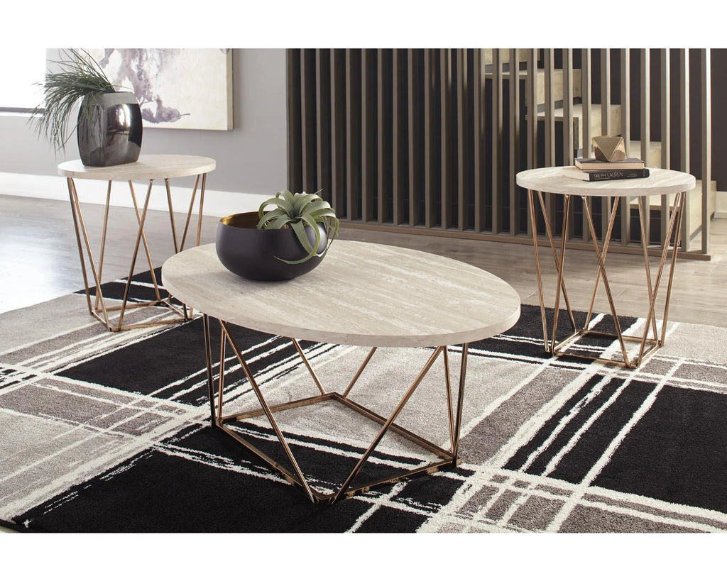 Two-tone Table (Set of 3) E327605