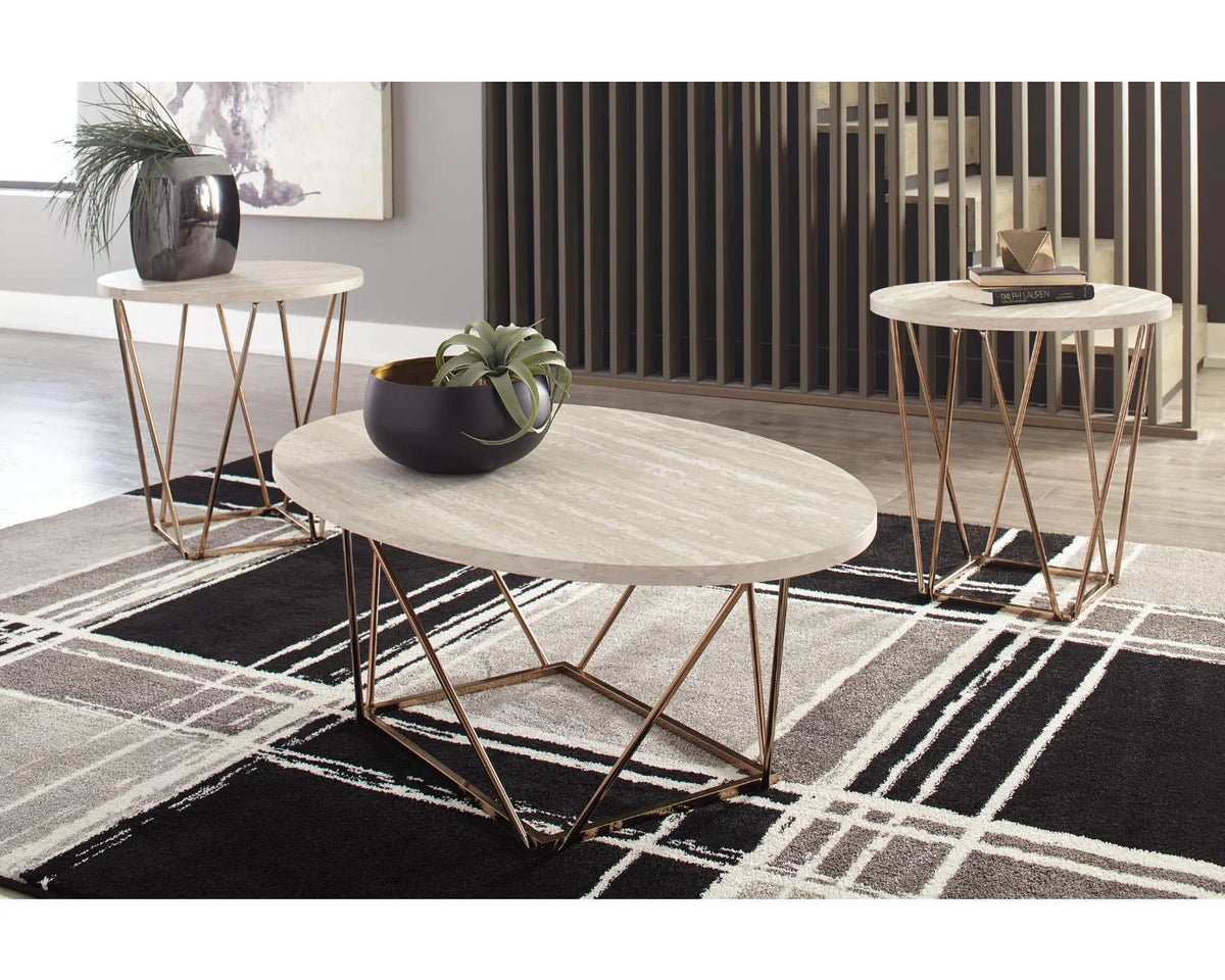 Two-tone Table (Set of 3) E327605