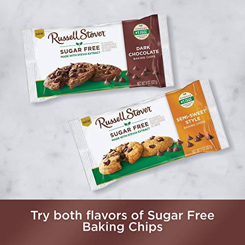 Sugar Free Dark Chocolate Baking Chips, 8 ounce Z26175