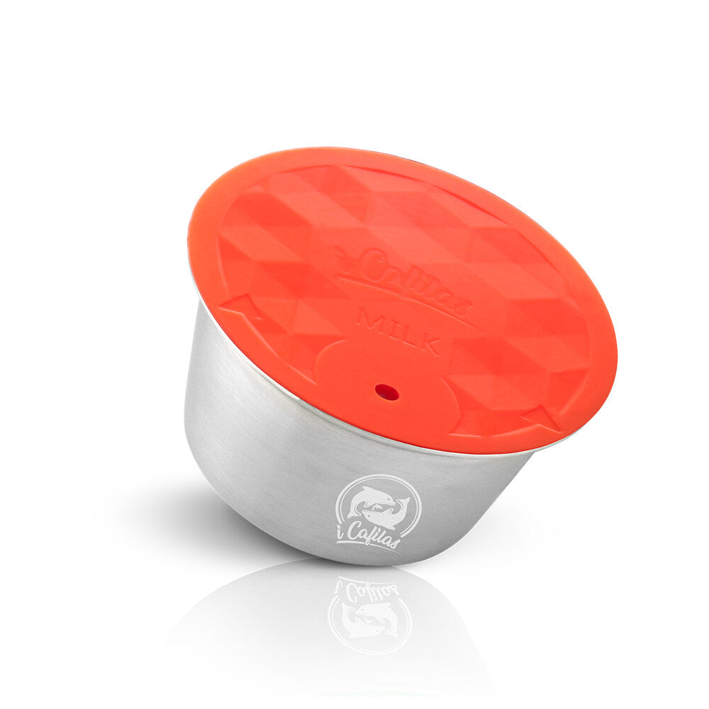 Reusable Stainless Steel Milk Capsule Compatible with Dolce Gusto M5111