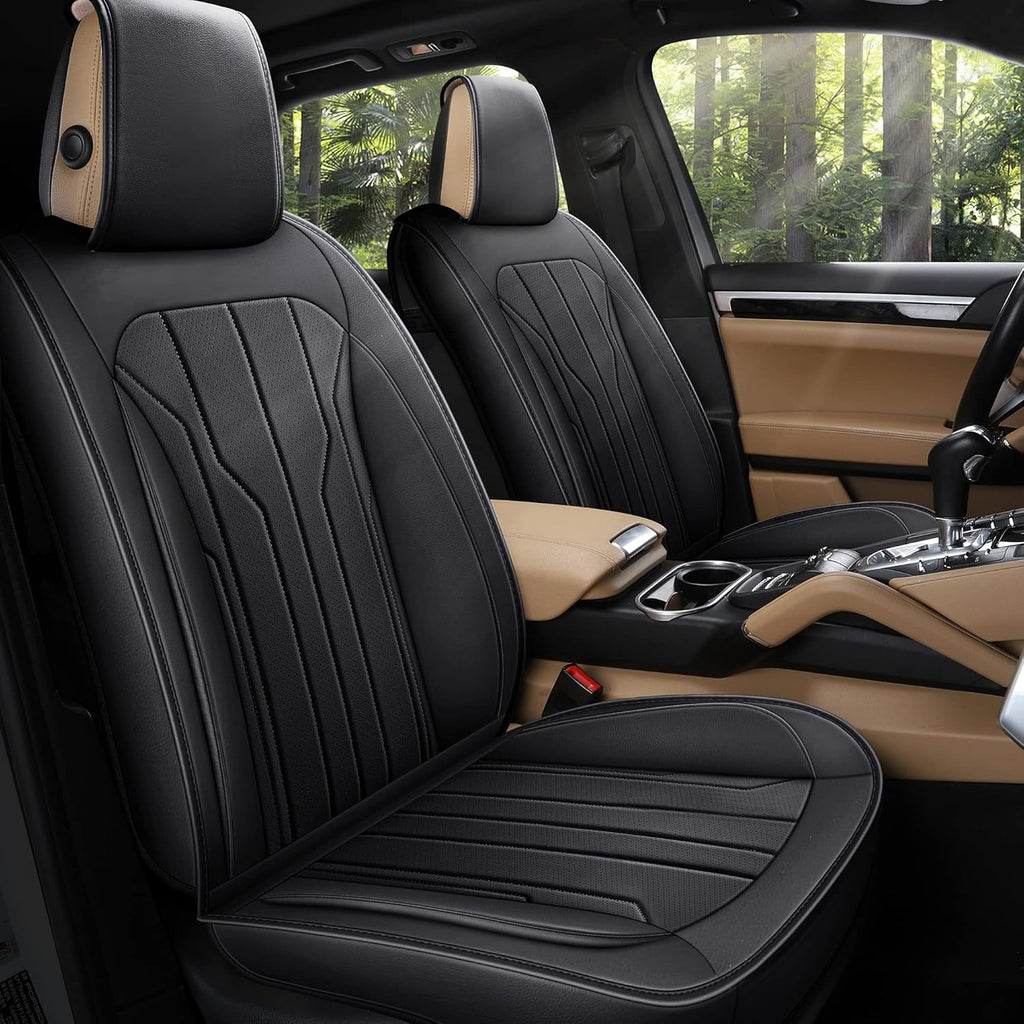 Leather Car Seat Covers Full Set D4670