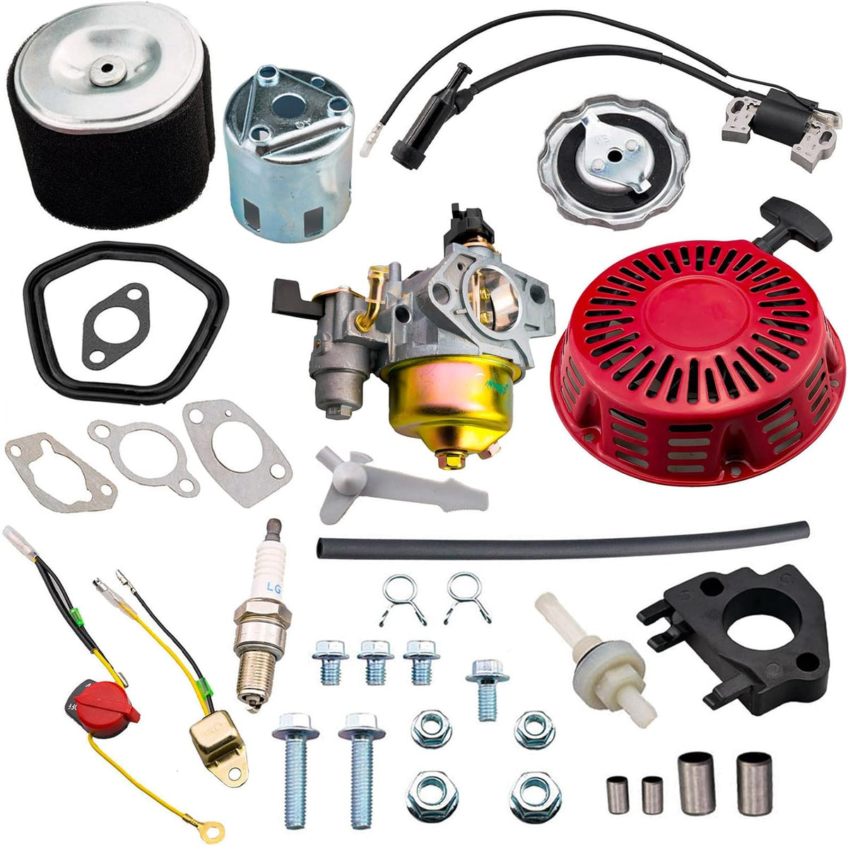 Recoil Starter Carburetor Kit Pack of 2 U12705