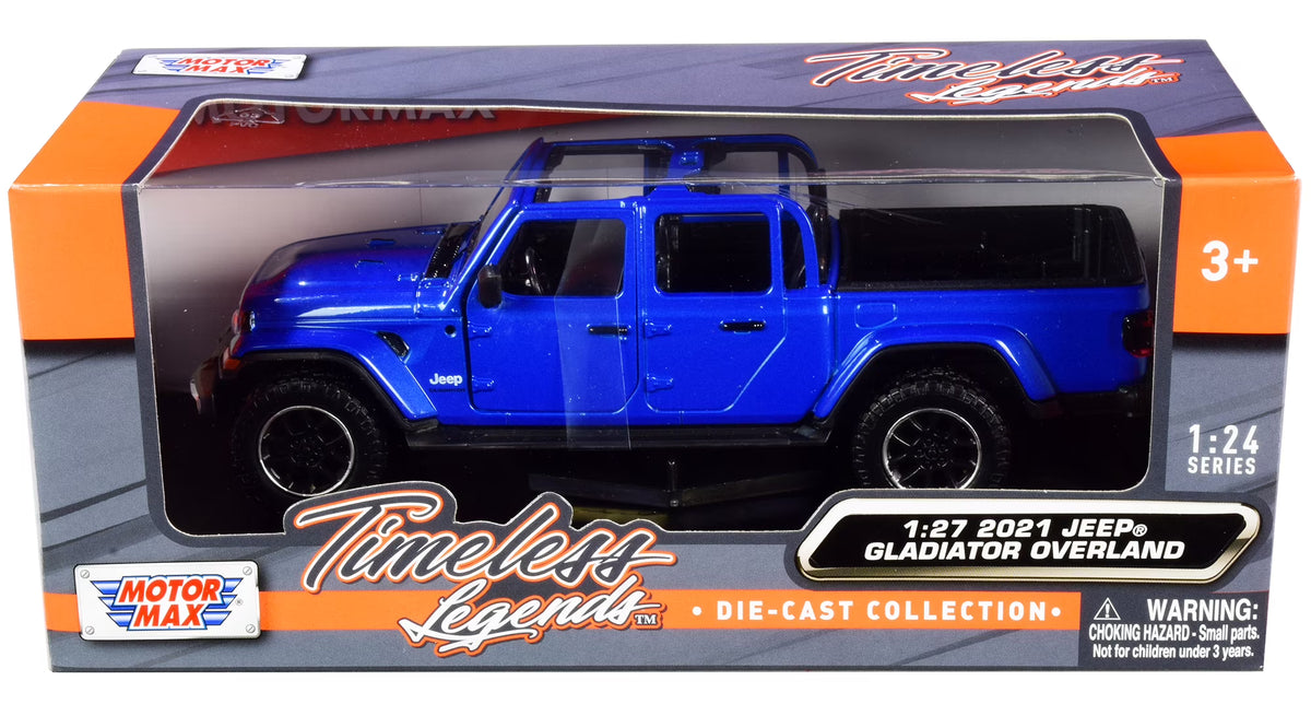 Blue Metallic Diecast Model Car X736