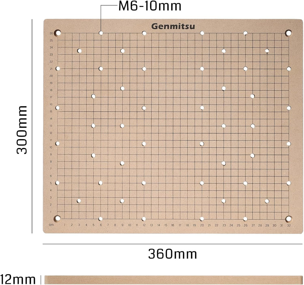 CNC Router Machine with Linear Guide & Ball Screw Motion, 360 x 300 x 12mm S744132