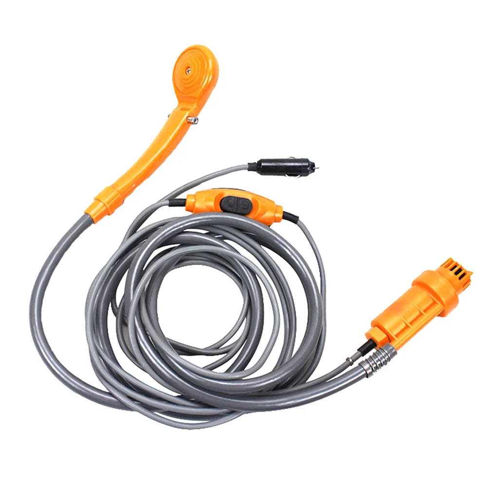 Folding Bucket Electric Camping Shower Kit Z812