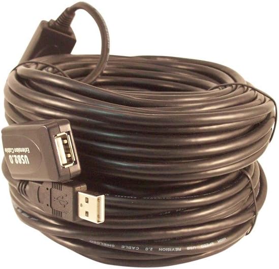 80 Foot USB 2.0 Active Extension Repeater Cable X678