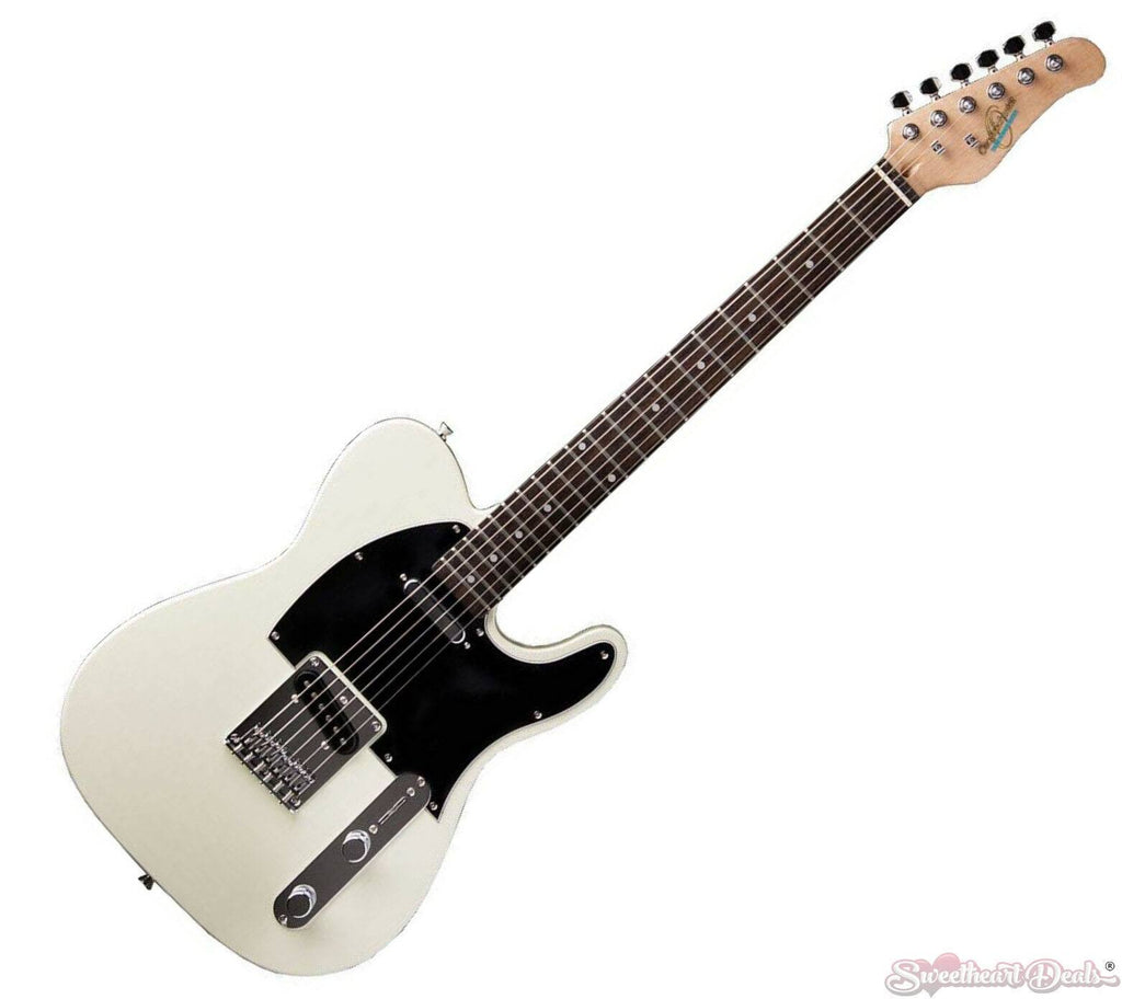 Ivory Single Cutaway Electric Guitar W73511