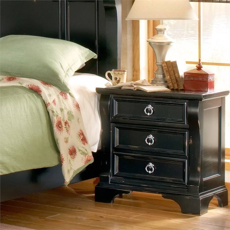 Black Nightstand Y613615