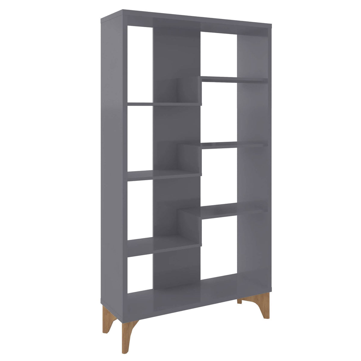 Grey Bookcase W256534
