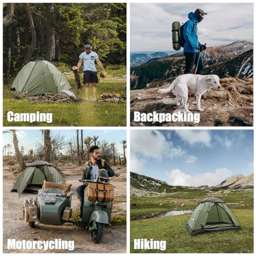 1/2 Person Ultralight Waterproof Backpacking Tent T132