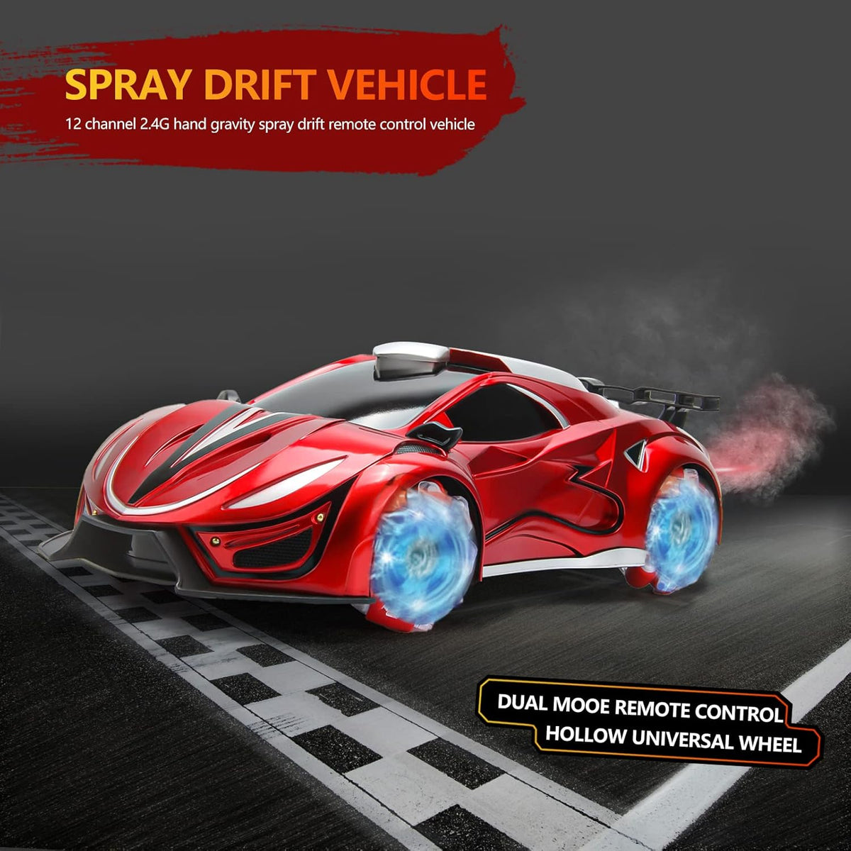1:12 4WD RC Car with LED Light A689