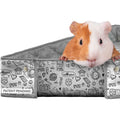 Washable Fleece Guinea Pig Cage Liner & Bedding with Raised Sides E84534