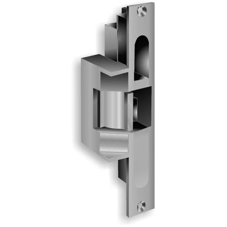 Electric Strike with Latchbolt and Locking Cam Monitor Bright Stainless Steel C2470