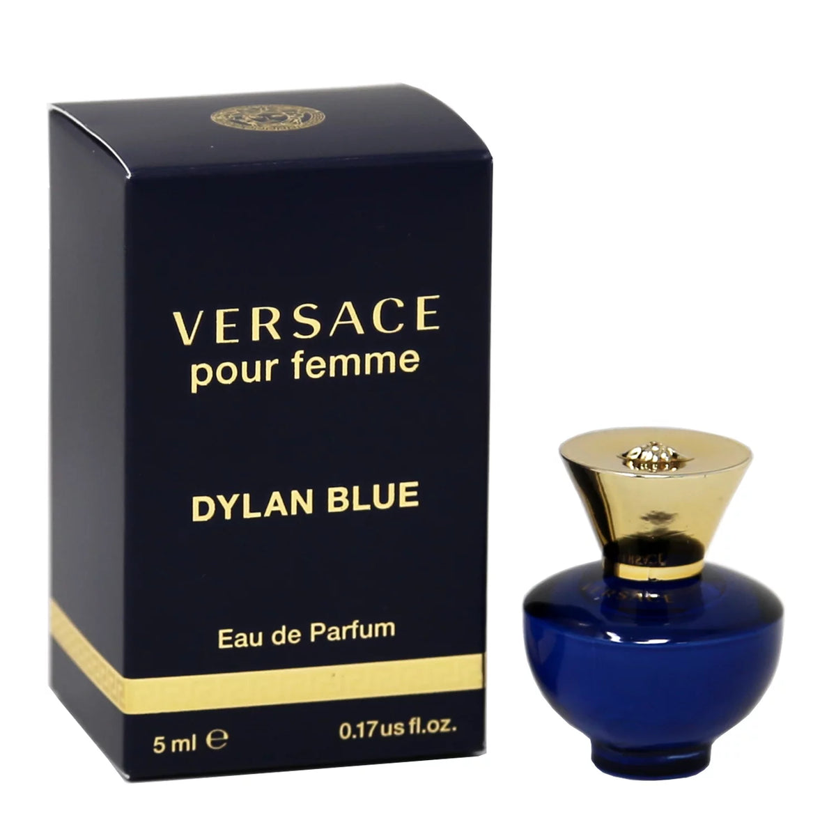 Versace Dylan Blue Femme EDP, Eros Women EDT, Pour Homme EDT - 5ml 3PK Kit H7605