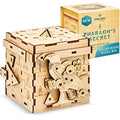 Wooden Puzzle Box with Hidden Compartments D6643