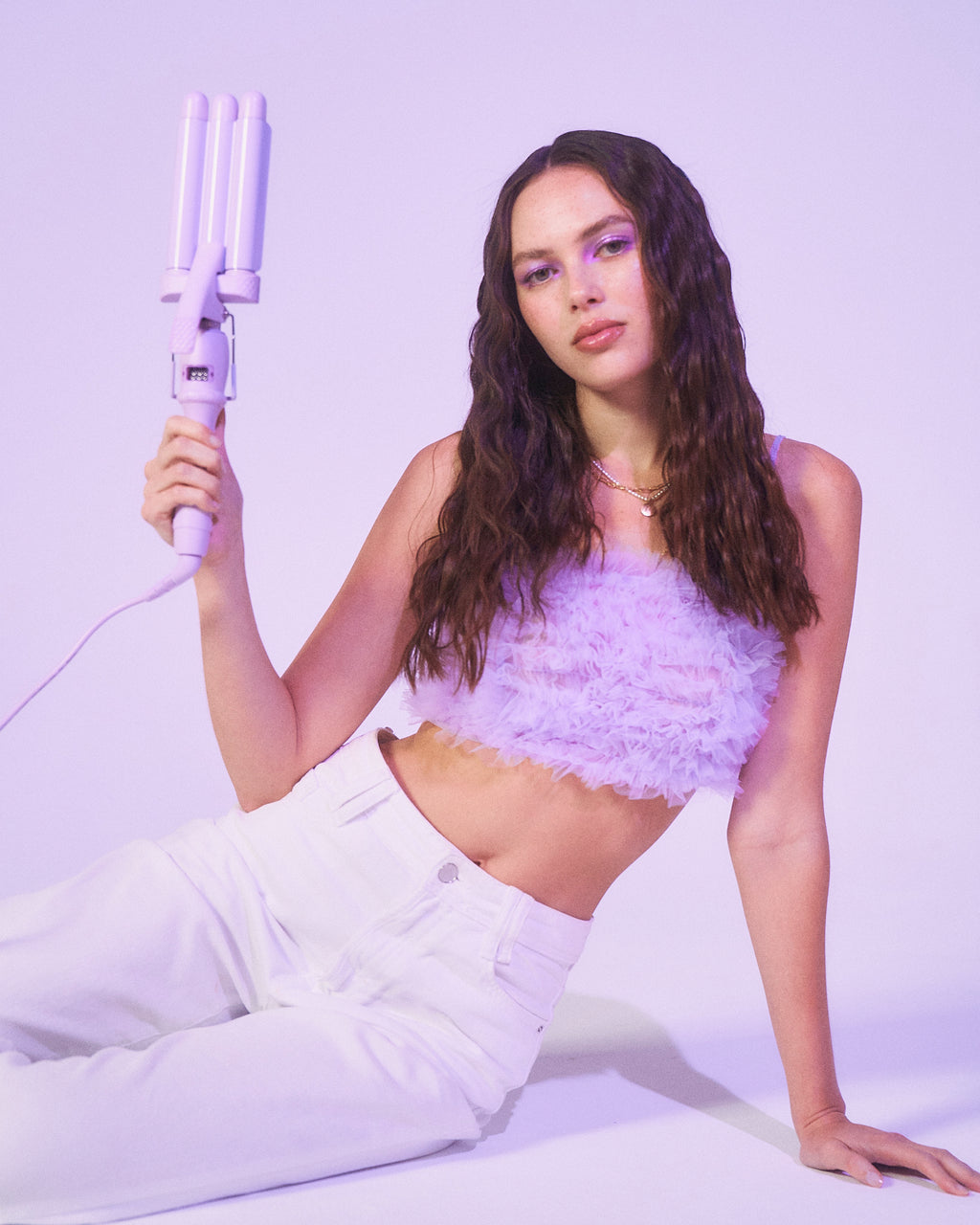 Lilac 22mm Hair Waver C69304