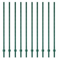 7 Feet Metal Fence Post Pack of 10 B140465