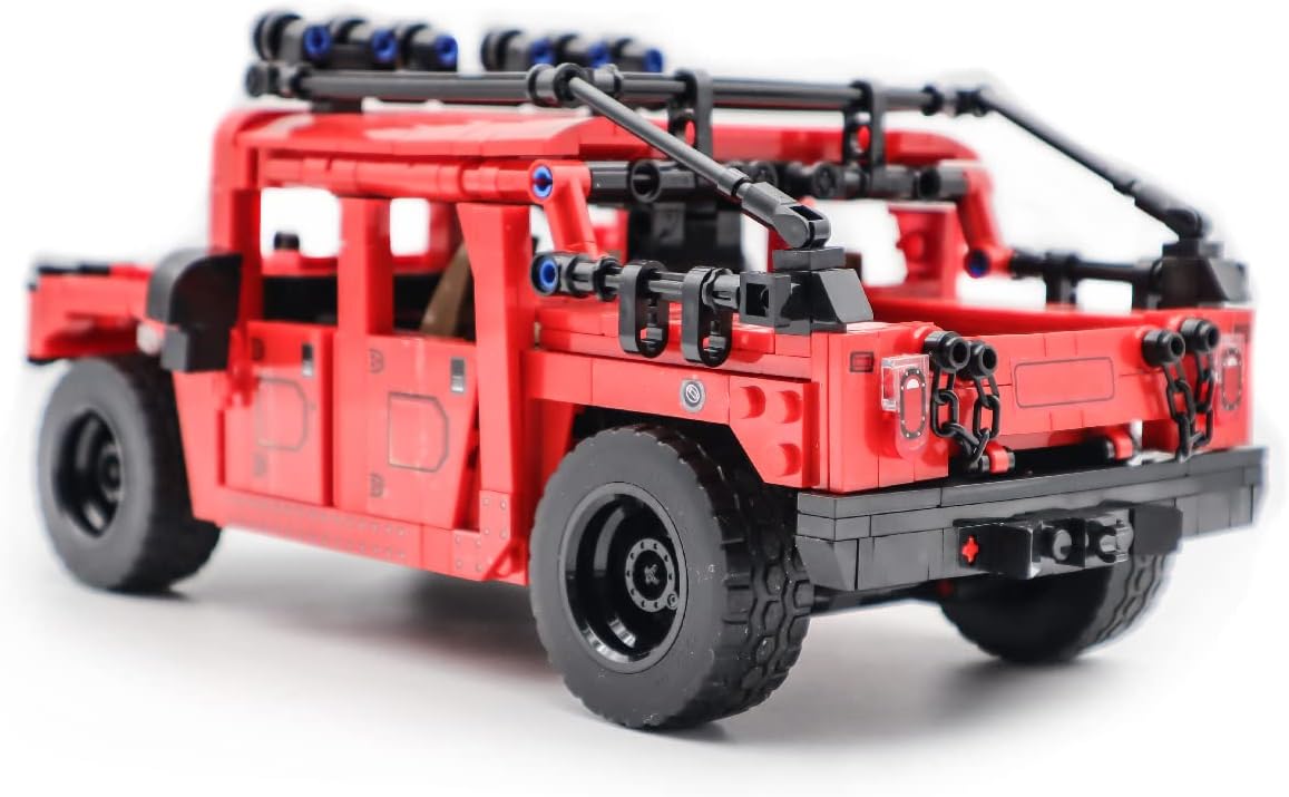 Red Racing Car Building Blocks Set 953PCS P61437