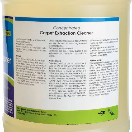Carpet Extraction Cleaner Concentrate - Case of Four 1 Gallon H79310