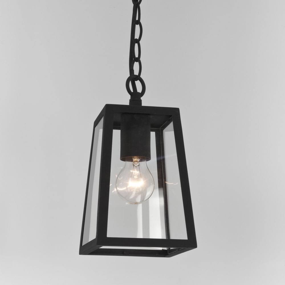 Black Outdoor Pendant Lantern Lighting G527705