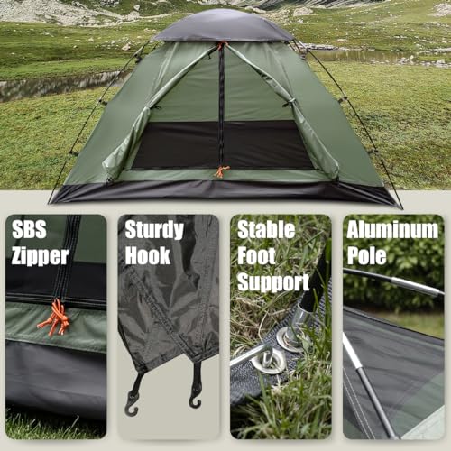 1/2 Person Ultralight Waterproof Backpacking Tent T132