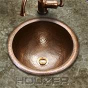 Antique Copper Undermount Lavatory Sink D853103