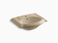 Bathroom Sink with Single Faucet Hole, Mexican Sand W684097