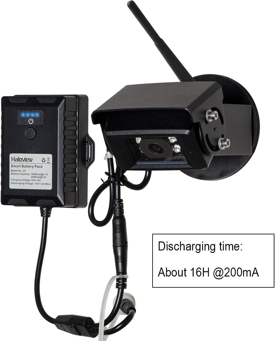 Smart Battery Pack for Backup Camera Systems Pack of 2 H6758