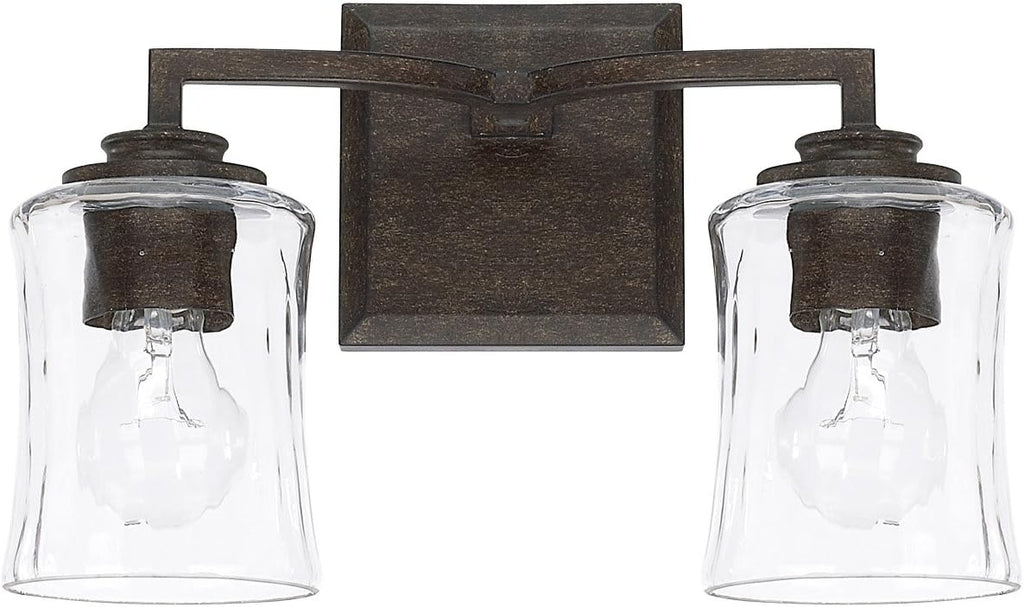 3-Light Iced Glass Bath Vanity Wall Mount B52316