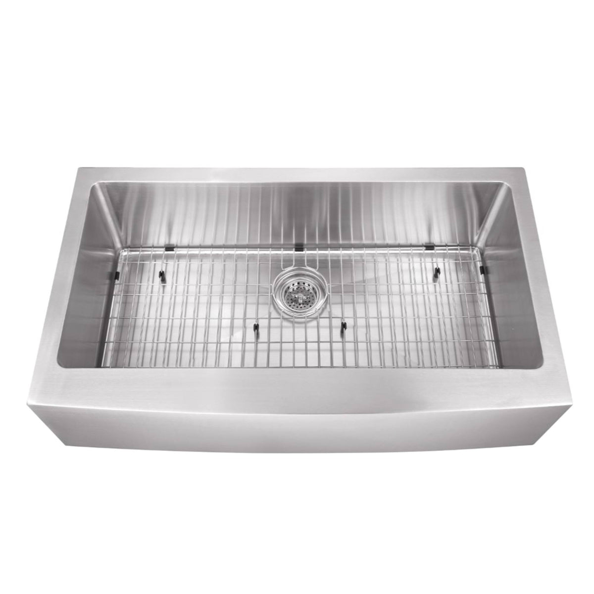 Undermount 35-7/8x22 Apron Front 16 Ga. Stainless Steel Kitchen Sink T45464