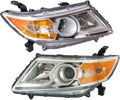 Headlight Assembly Pair for Honda Odyssey 2011 2012 2013 C72383