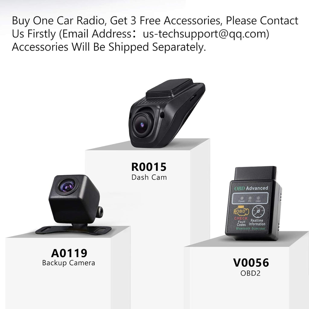 9 Inch Car Stereo Receiver with Bluetooth 5.0 Z70472