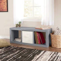 White 4-Cube Square Storage Cabinet J126759