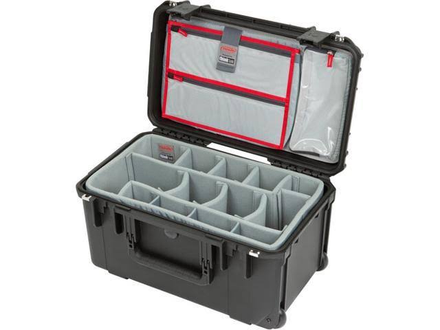 Wheeled Utility Case with Photo Divider Insert K165