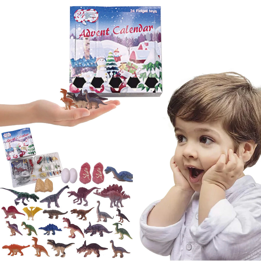 Christmas Countdown Dinosaur Blind Box Toy Set K199