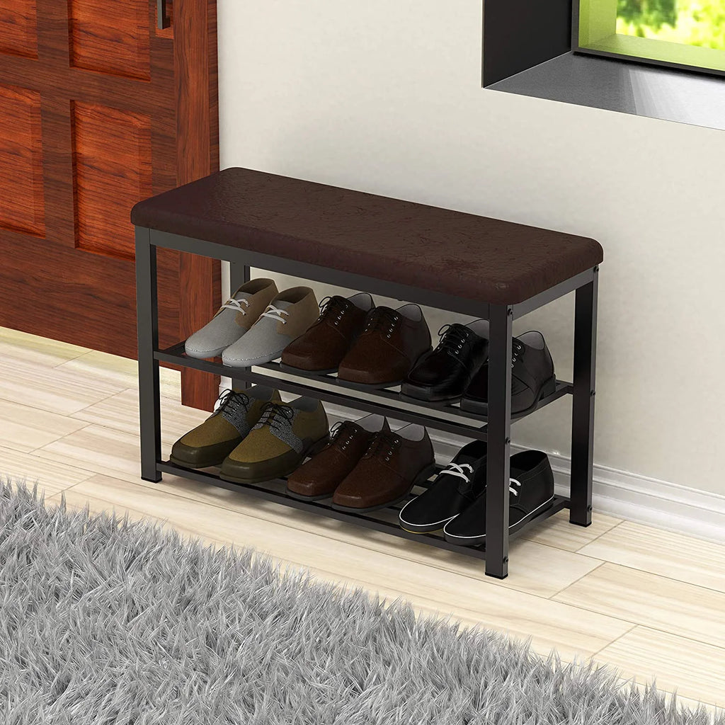 Shoe Rack Bench Storage Organizer A711174