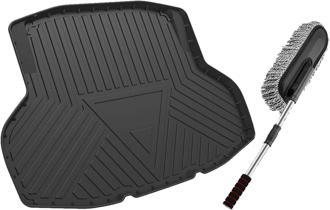 Cargo Mat Liner Trunk Liner with Traction Grips Pack of 2 I712926
