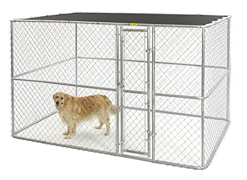 6 by 4 by 4-Feet Chain Link Portable Kennel I308