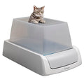 Self-Cleaning Cat Litterbox with Disposable Crystal Tray M16640