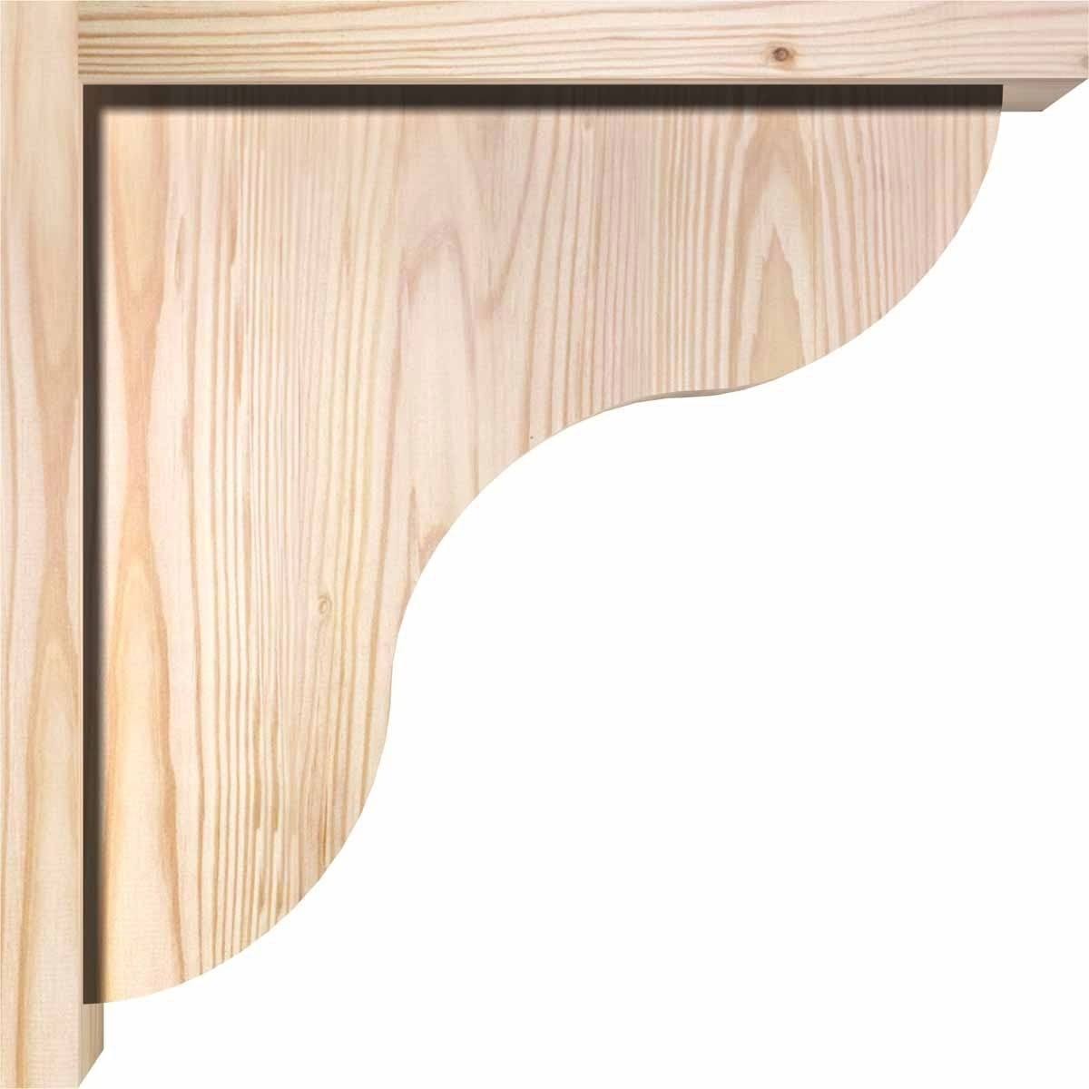 Carmel Smooth Corbel with Backplate W924