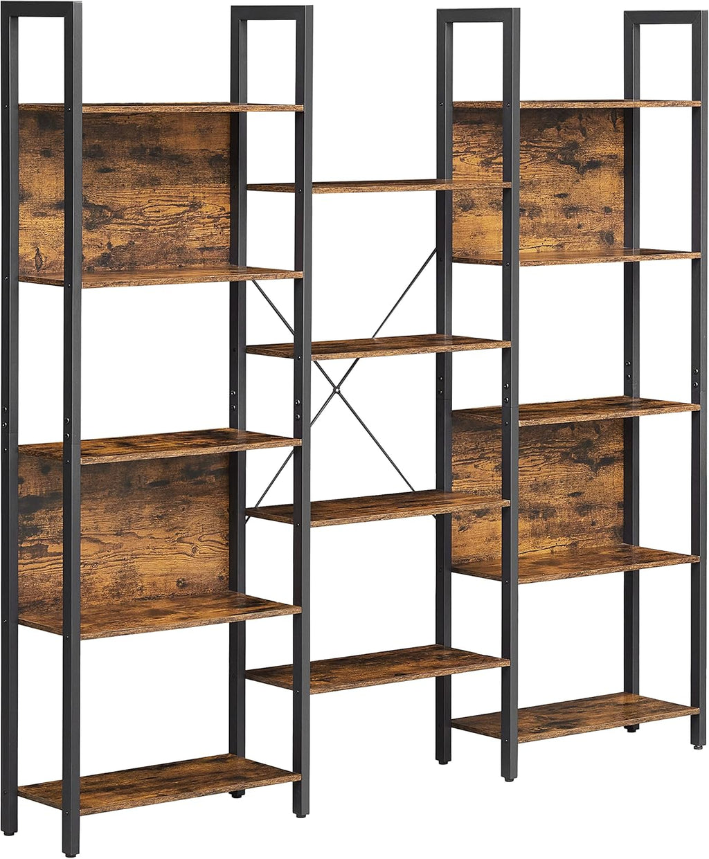 5 Tier Bookshelf with 14 Storage Shelves C843