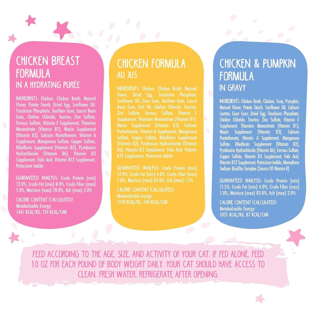Kitten Cat Food Variety Pack X208