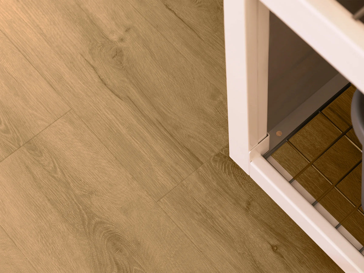 Natural Oak Stone Composite LVP Flooring 300 Sq ft X994977
