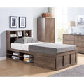 Twin Size Bookcase Headboard W554