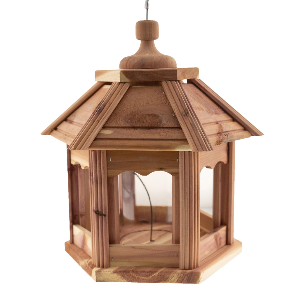 Cedar Gazebo Wild Bird Feeder R9518