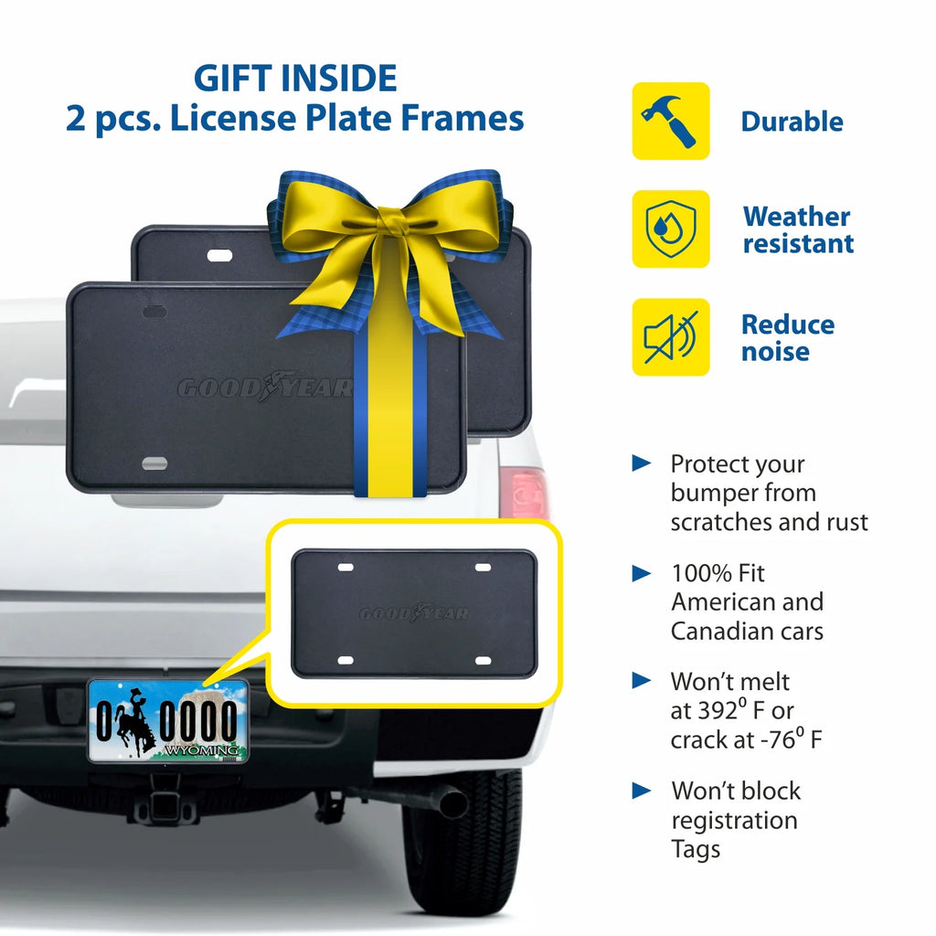 6 pcs Tape-on Window Deflectors F2655