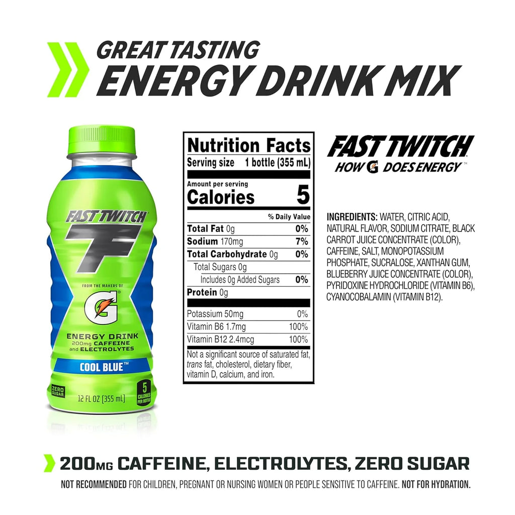 12 oz 12 Pack Energy Drink Q415